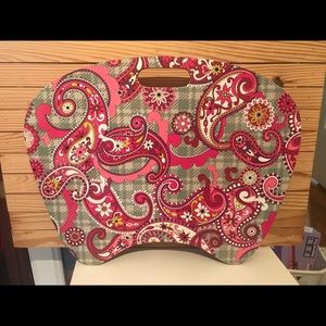 Vera Bradley Lap desk nwot- Paisley Meets Plaid